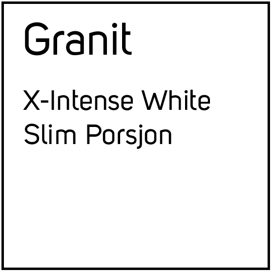 Granit X-Intense White Slim Porsjonssnus