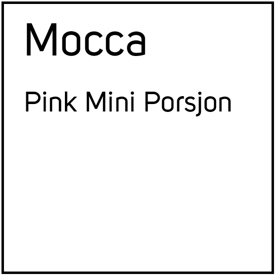 Mocca Pink Mini Porsjonssnus