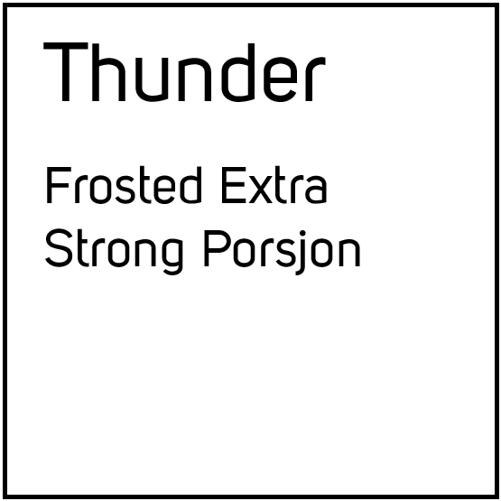 Thunder Frosted Extra Strong Porsjonssnus