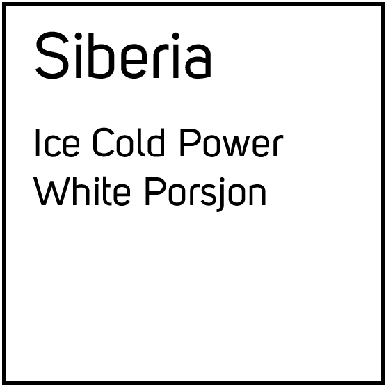 Siberia Ice Cold Power White Porsjonssnus