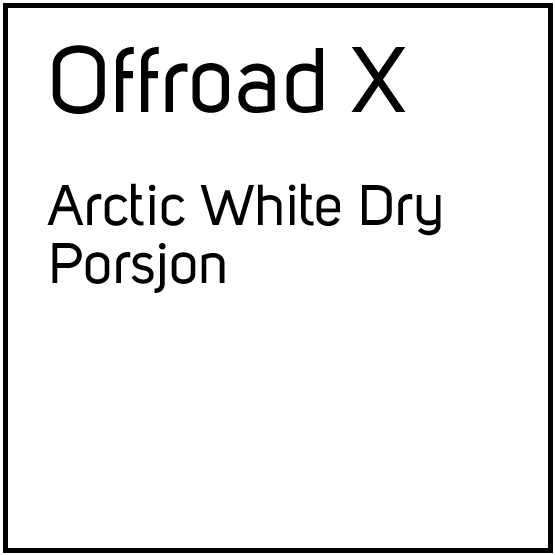 Offroad X Arctic White Dry Porsjonssnus
