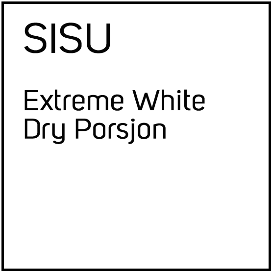 SISU Extreme White Dry Porsjonssnus